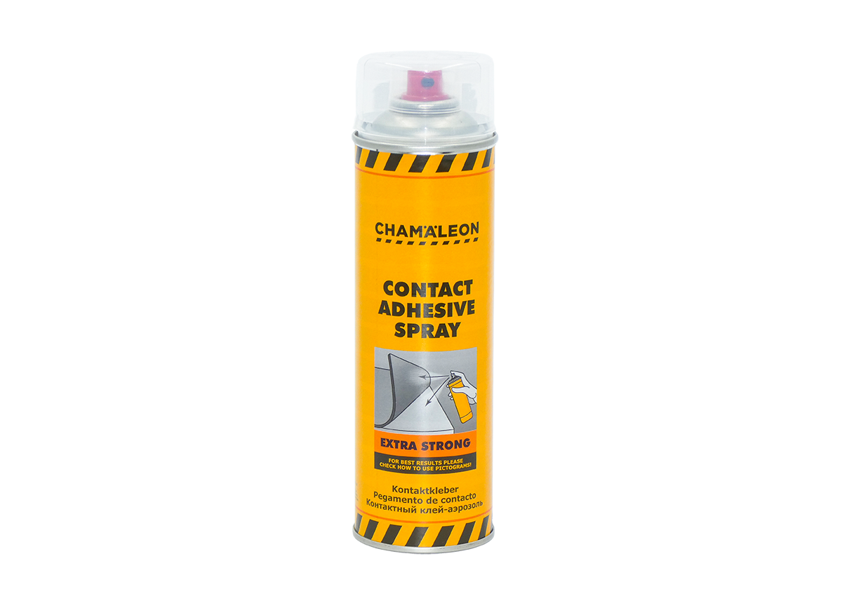 Contact adhesive spray